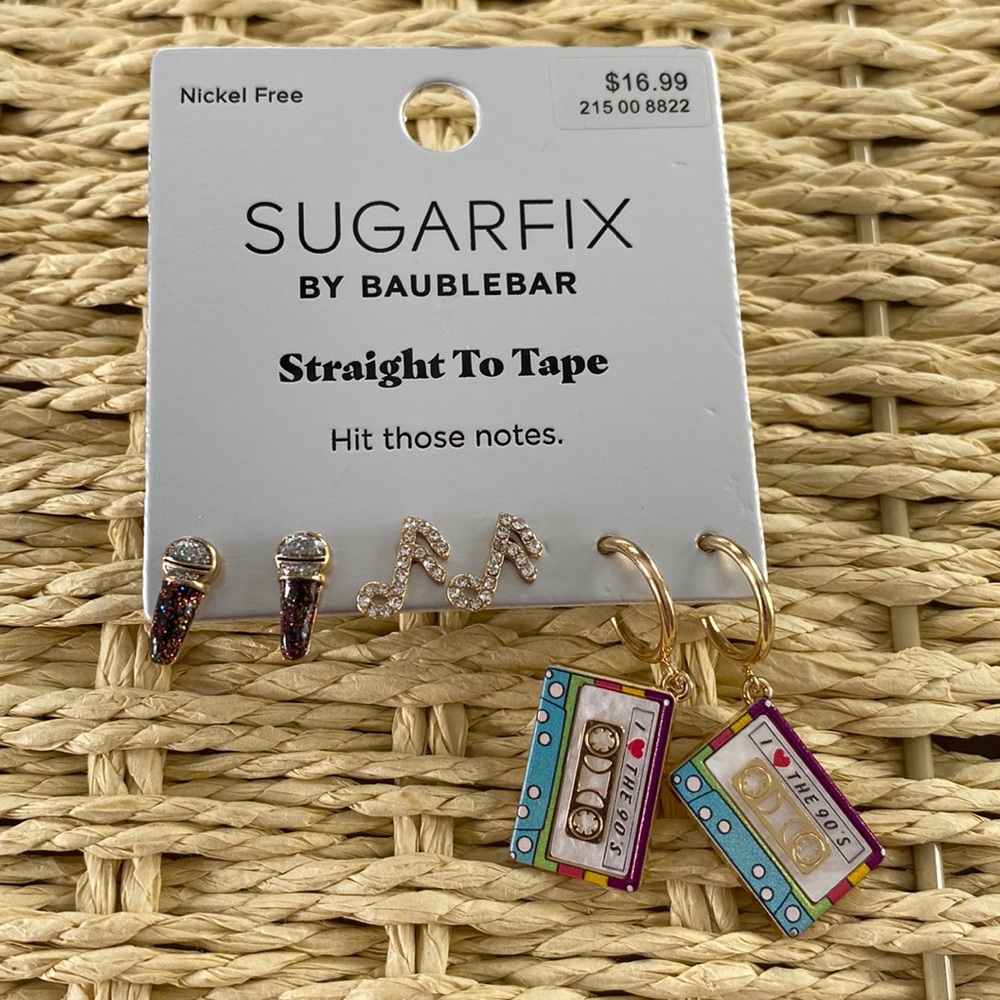 SUGARFIX BY Baublebar Hit those notes earings - Picture 1 of 8